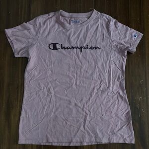Champion Light Purple Short Sleeve Tee